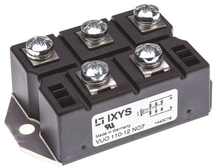 IXYS - VUO110-12NO7 - IXYS VUO110-12NO7  , 127A 1200V, 5 PWS E 1װ		