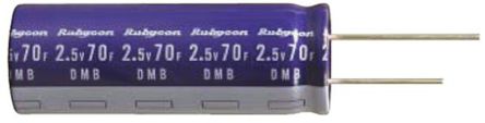 Rubycon - 2.5DMB10M12.5X25 - Rubycon DMB ϵ 10F 2.5 V ֱ  EDLC 2.5DMB10M12.5X25, 20% ݲ		