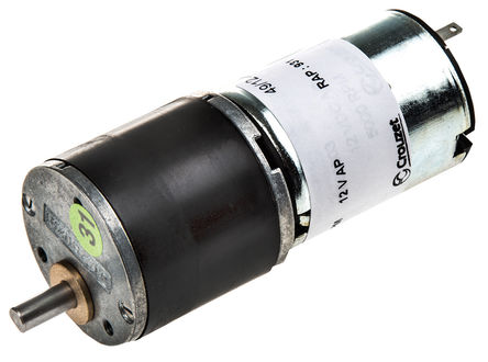 Crouzet - 82862202 - Crouzet ֱִ綯 82862202, ˢ, 12 V ֱ, 0.5 Nm, 3 W, 4.6 rpm		