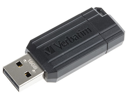 Verbatim - 49063 - Verbatim PinStripe 16 GB USB 2.0 U		