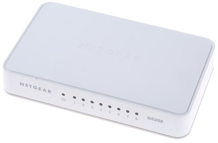 Netgear - GS208-100UKS - Netgear 8˿  GS208-100UKS		