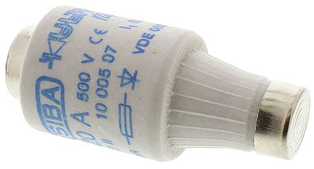 SIBA - 10-005-07/20A - SIBA 20A DIIߴ gR Diazed ۶ 10-005-07/20A, E27, 500V ac		