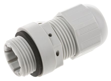WISKA - 60974 - IP69K ɫ  ¹̶ͷ ESVG 20 GRY, 6mm  13mmֱ, -40C+100C, M20		