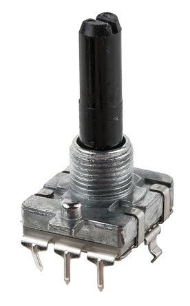 Alps - EC16B2410408 - Alps 24λ  еʽת EC16B2410408, 25mm᳤, 6 mmֱ ƽ, ͨ		