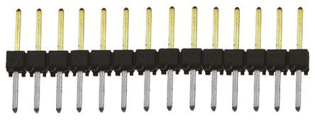 Samtec - TSW-114-08-L-S - Samtec TSW ϵ 14· 2.54mmھ (1) ֱ Ź TSW-114-08-L-S, Ӷ˽, 7.6A, ͨ		