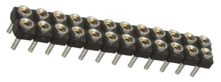 Samtec - SDL-112-T-12 - Samtec SDL ϵ 2 24· ֱ 2.54mmھ ͨ ӡˢ· SDL-112-T-12, ͨ׶˽, ԰		