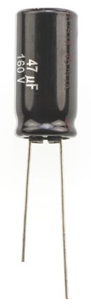 Panasonic - EEUED2C470 - Panasonic ED  ϵ 160 V ֱ 47F ͨ  EEUED2C470, 20%ݲ, +105C		