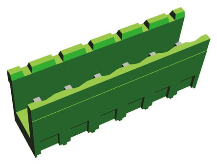 TE Connectivity - 282822-6 - TE Connectivity Buchanan ϵ 5mm ھ 6 ·  ɫ ֱ PCB  282822-6, 尲װ, Ӷ˽		