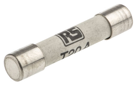 RS Pro - 70-065-65/20ARS - RS Pro T۶ٶ 20A ʽ۶ 70-065-65/20ARS, 6.35 x 32mm		