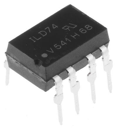 Vishay - ILD74 - Vishay ˫ͨ  ILD74, ֱ, , 8 PDIP װ		