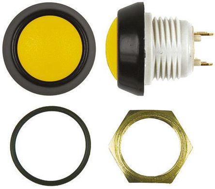 ITW - 48-2-RB-N-YL-B - ITW 48-2-RB-N-YL-B ɫ   -  尲װ ΢Ͱť, 250 mA @ 12 V ֱ		