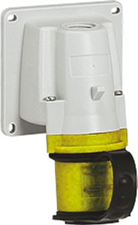 Legrand - 058281 - Legrand P17 Tempra Pro ϵ ɫ 2P+E ҵԴ ֱ 氲װ  058281, 32A, 100  130 V, IP44		