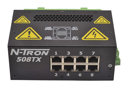Red Lion - 508TX-A - Red Lion 508TX-A RJ45 ̫, ʹڹ̿, 8˫ x, 8˫ x		