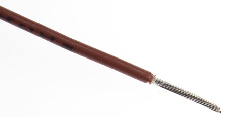 Alpha Wire - 3250 BR005 - Alpha Wire 30m ɫ 24 AWG UL1061 о ڲߵ 3250 BR005, 0.23 mm2 , 7/0.20 mm оʾ, 300 V		