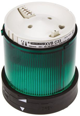 Schneider Electric - XVBC33 - Schneider Electric Harmony XVB ϵ ɫ ׳/LED źŵ XVBC33, 70mm ֱ, 250 V		