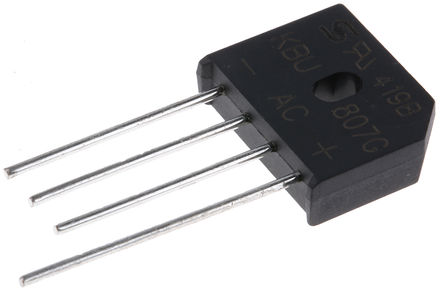 Taiwan Semiconductor - KBU807G T0 - Taiwan Semiconductor KBU807G T0  , 8A 1000V, 4 KBUװ		