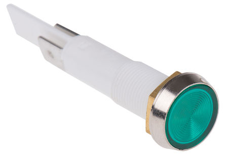 Arcolectric - C027500NAM - Arcolectric C027500NAM 13.3 mm Ƕʽ ɫ neon ָʾ, ƬӶ, 10mmװ׳ߴ, 110 V 		