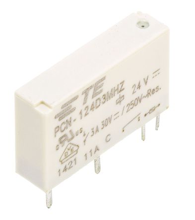 TE Connectivity - PCN-124D3MHZ000 - TE Connectivity PCN-124D3MHZ000  PCB װ Ǳ̵, 24V dc		