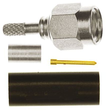 TE Connectivity - 1051655-1 - TE Connectivity 1051655-1 С 50 °װ SMA ͷ ͷ, ѹӶ˽, RG316		