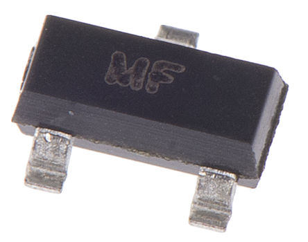 DiodesZetex - ZVN3310FTA - DiodesZetex Si N MOSFET ZVN3310FTA, 100 mA, Vds=100 V, 3 SOT-23װ		