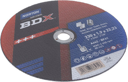 Norton - 66252832686 - Norton Cutting Disc ϵ BDX  и 66252832686, 230mmֱ		