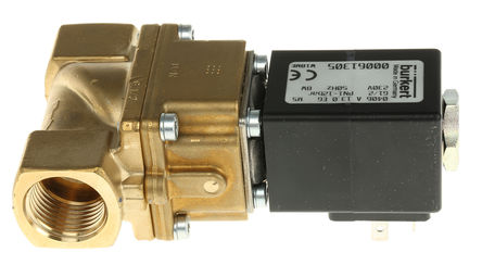 Burkert - 021690 - Burkert 406 ϵ 2˿ ͭ ŷ 021690, 12 bar, 1/2in˿, NC, 240 V 		
