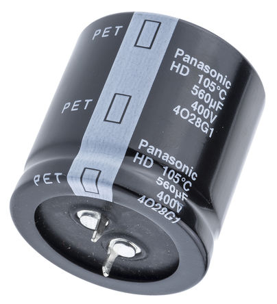 Panasonic - EETHD2G561LJ - Panasonic HD ϵ 400 V ֱ 560F ͨ  EETHD2G561LJ, 20%ݲ, +105C		