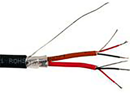 Belden - 1509C B59500 - Belden 152m ɫ 2  ˫  1509C B59500, 0.22 mm2 , 7.65mm ⾶, 300 V		