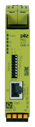 Pilz - PNOZ m ES EtherNet/IP - Pilz PNOZmulti 2 PNOZ m ES ϵ EtherNet/IP ͨģ PNOZ m ES EtherNet/IP, DIN 찲װ, 24 V ֱԴ		