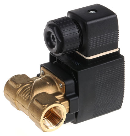 Burkert - 221598 - Burkert 221 ϵ 2˿ ͭ ŷ 221598, 10 bar, 3/8in˿, NC, 24 V ֱ		