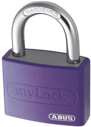 ABUS - 50869- T65AL/40 Liliac - Abus 50869- T65AL/40 Liliac ɫ Կ׼  ȫ, 6.5mm 		