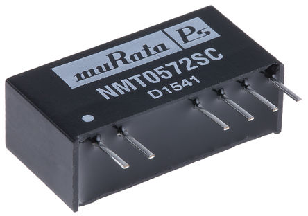 Murata Power Solutions - NMT0572SC - Murata Power Solutions NMT ϵ 3W ʽֱ-ֱת NMT0572SC, 4.5  5.5 V ֱ, -72 V dc, -48 V dc, -24 V dc		