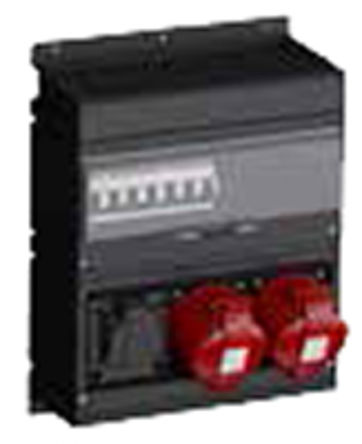 ABB - MP32 Black BS - ABB Kombi ϵ ɫ 1x3P+N+E, 2x1P+E RCD 尲װ  2CMA101656R1000, 13 A, 32 A, 230  400 V, IP44, ෴		
