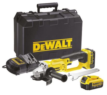 DeWALT - DCG412M2-GB - Dewalt DCG412M2-GB 18V ĥ, 125mmĥ, 2.9kg, 7000rpm, 4Ah		