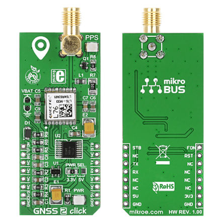 MikroElektronika - MIKROE-1887 - MikroElektronika GPS  GLONASS ź ԰ MIKROE-1887; Ƕʽ MCU		