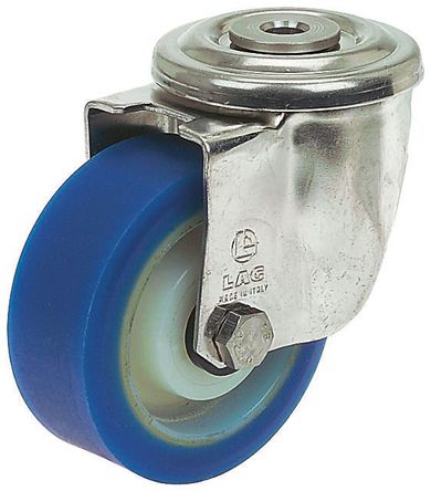 LAG - 35406 HC - LAG 100mmֱ ˿ת 35406 HC, 250kg, 129mmܸ, PUR̥		