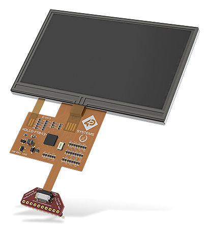4D Systems - 4DLCD-FT843 - 4D Systems 4.3in ͸ʽ TFT  TFT LCD , 480 x 272pixels ֱ, LCD SPI ӿ		
