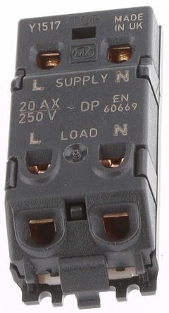 MK - K4917 WHI - MK Grid Plus ϵ 1 · MK դ IP2X 20 A 250 V  ɫ  ؼȩ Կײ ƿ K4917 WHI, 2, ϵݶӶ		