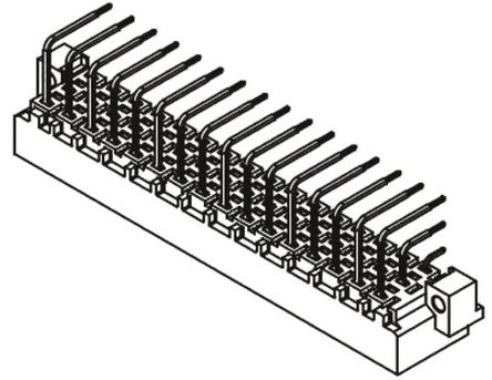 Harting - 09051482921 - Harting 09 05 ϵ 3  48 · 5.08mm ھ ֱ DIN 41612 ͷ 09051482921, E C1ȼ, Ӷ˽, 6A		