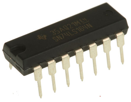 Texas Instruments - SN74LS164N - Texas Instruments 8λ  λĴ SN74LS164N, , 4.75  5.25 VԴ, 14 PDIPװ		