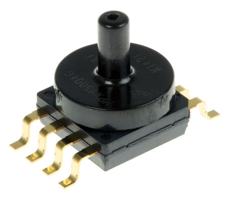 NXP - MPXV5004GC6U - Pressure Sensor 3.92kPa Gauge 1-Port		