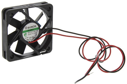Sunon - ME50100V1-000U-A99 - Sunon ME ϵ 1.30W 5 V ֱ  ME50100V1-000U-A99, 22m3/h, 5200rpm, 50 x 50 x 10m		