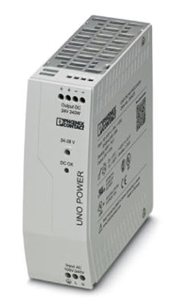 Phoenix Contact - 2904372 - Phoenix Contact 240W DIN Դ 2907793, >93%Ч, 264V ac, 10A, 28V dc 24V dc/		