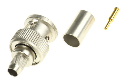 Telegartner - J01002A1352 - Telegartner 75 ֱ °װ  BNC  J01002A1352, 0  4GHz, ѹ ˽, 0.6/3.7D, 		