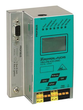 Pepperl + Fuchs - VBG-PB-K20-DMD - Pepperl + Fuchs PLC /ģ 130954, 120 x 75 x 76 mm		