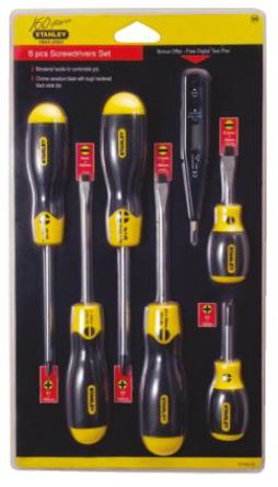 Stanley Tools - 92-002-23 - Stanley Tools 6װ ʦ һ֣Phillips ʮͷ ˿׼ 92-002-23		
