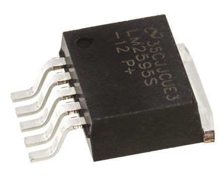 Texas Instruments - LM2595S-12/NOPB - Texas Instruments LM2595S-12/NOPB ֱ-ֱת, ѹ, 4.5  40 V, 1A, 0.15 MHz, 5 TO-263װ		