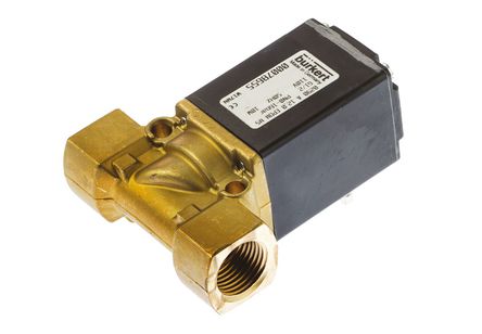 Burkert - 078655 - Burkert 0290 ϵ 2˿ ͭ ŷ 078655, 16 bar, 1/2in˿, NC, 110 V 		
