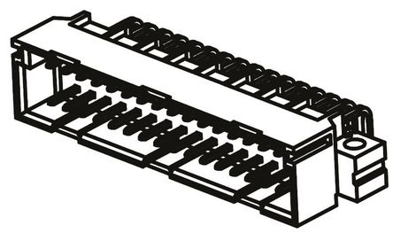 ERNI - 384210 - ERNI ERNIPRESS ϵ 3  32 · 2.54mm ھ ֱ DIN 41612 ͷ 384210, C/2 C2ȼ, Ӷ˽, 2A		