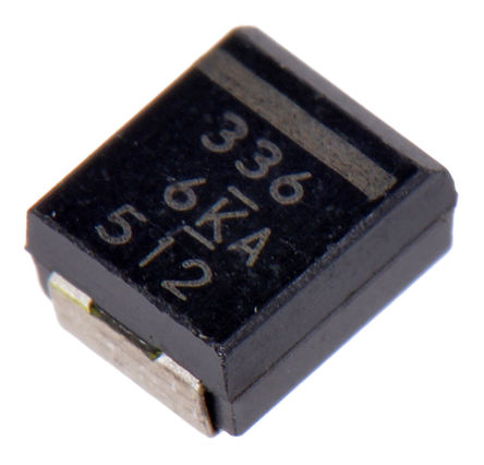 KEMET - T591B336M006ATE080 - KEMET T591 ϵ 33F 20% SMD  T591B336M006ATE080, 6.3 V ֱ, B װ, 80m ESR, +125C		